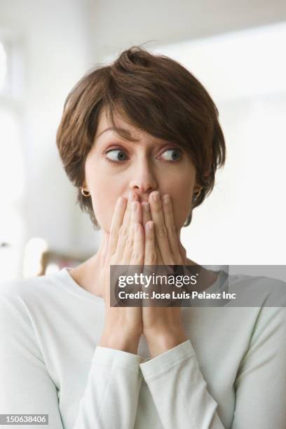 Scared Forwn 23,543 Horror Scared Woman Stock Photos, High-Res Pictures, and Images ...