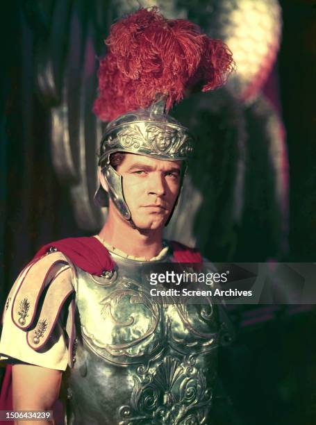 Northern Irish actor Stephen Boyd as Messala in the Biblical epic 'Ben Hur', 1959.
