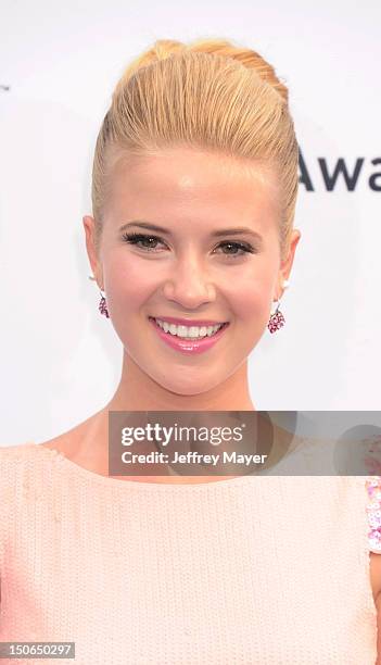 Caroline Sunshine arrives at the 2012 Do Something Awards at Barker Hangar on August 19, 2012 in Santa Monica, California.