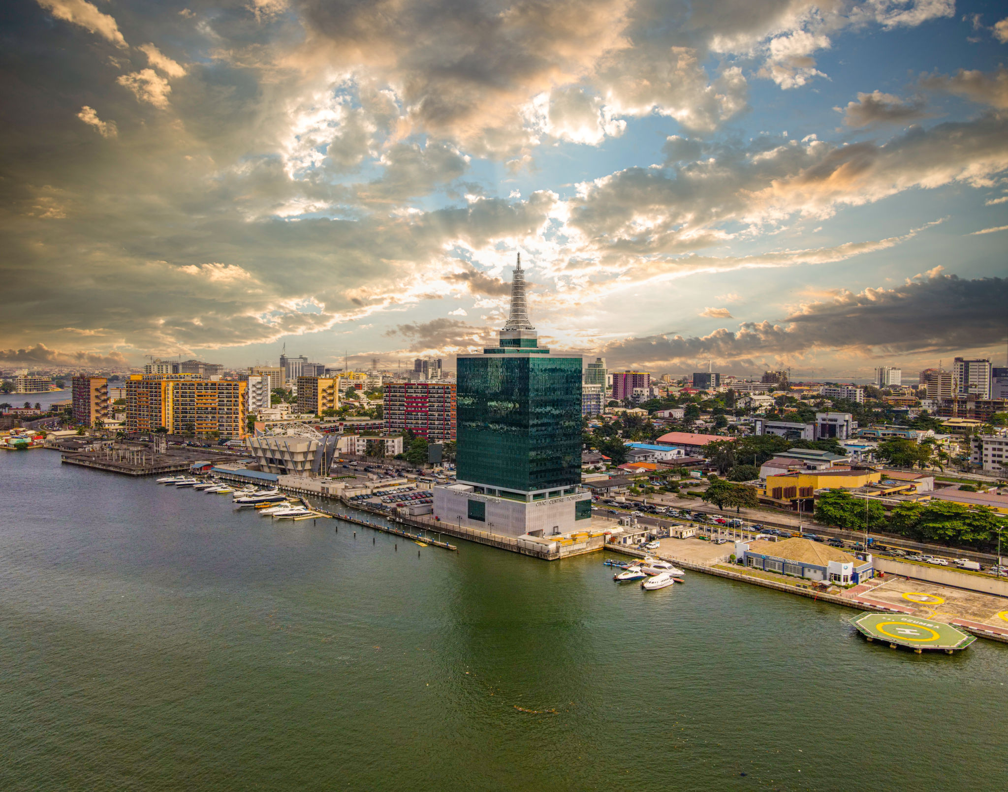 lagos cityscape