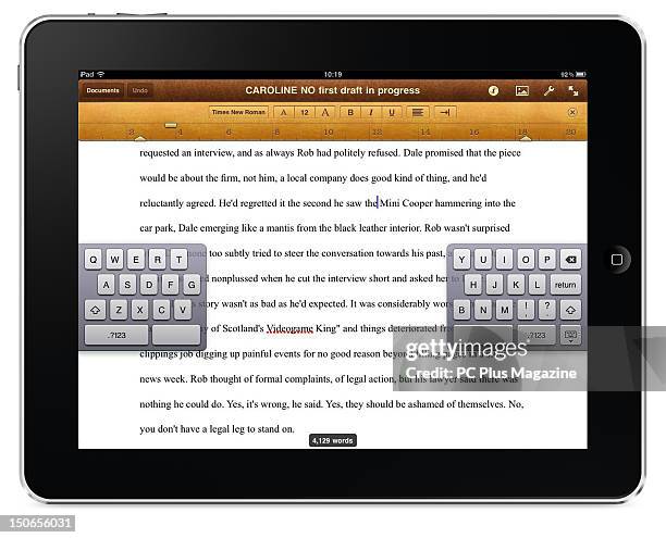 Apple Ios Keyboard Photos and Premium High Res Pictures - Getty Images