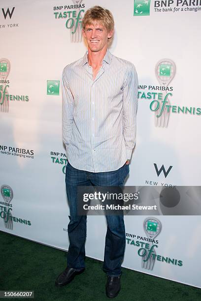 Tennis player Kevin Anderson attends the 13th annual BNP Paribas Taste of Tennis at the W New York Hotel on August 23, 2012 in New York City.