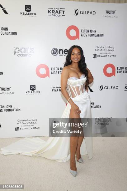 At the 30th Annual Elton John AIDS Foundation Academy Awards Viewing Party held at West Hollywood Park on March 27th, 2022 in West Hollywood,...