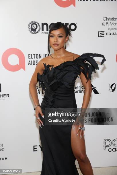 At the 30th Annual Elton John AIDS Foundation Academy Awards Viewing Party held at West Hollywood Park on March 27th, 2022 in West Hollywood,...