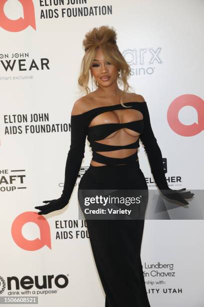 At the 30th Annual Elton John AIDS Foundation Academy Awards Viewing Party held at West Hollywood Park on March 27th, 2022 in West Hollywood,...