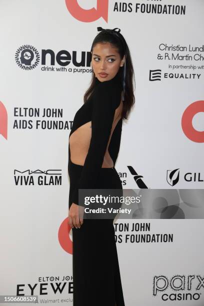 At the 30th Annual Elton John AIDS Foundation Academy Awards Viewing Party held at West Hollywood Park on March 27th, 2022 in West Hollywood,...