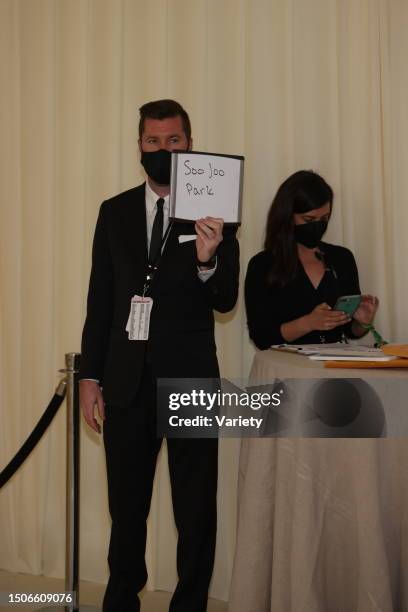 At the 30th Annual Elton John AIDS Foundation Academy Awards Viewing Party held at West Hollywood Park on March 27th, 2022 in West Hollywood,...