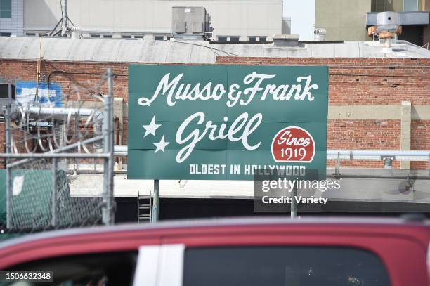 Musso Italy. Sign 95 Francis Grill Stock Photos, High-Res Pictures, and Images - Getty Images