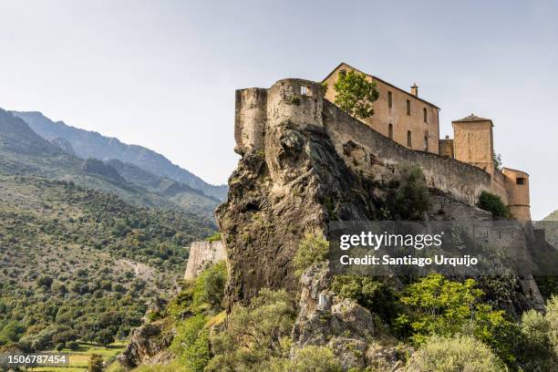 citadel of corte - gesellschaftsgeschichte stock-fotos und bilder