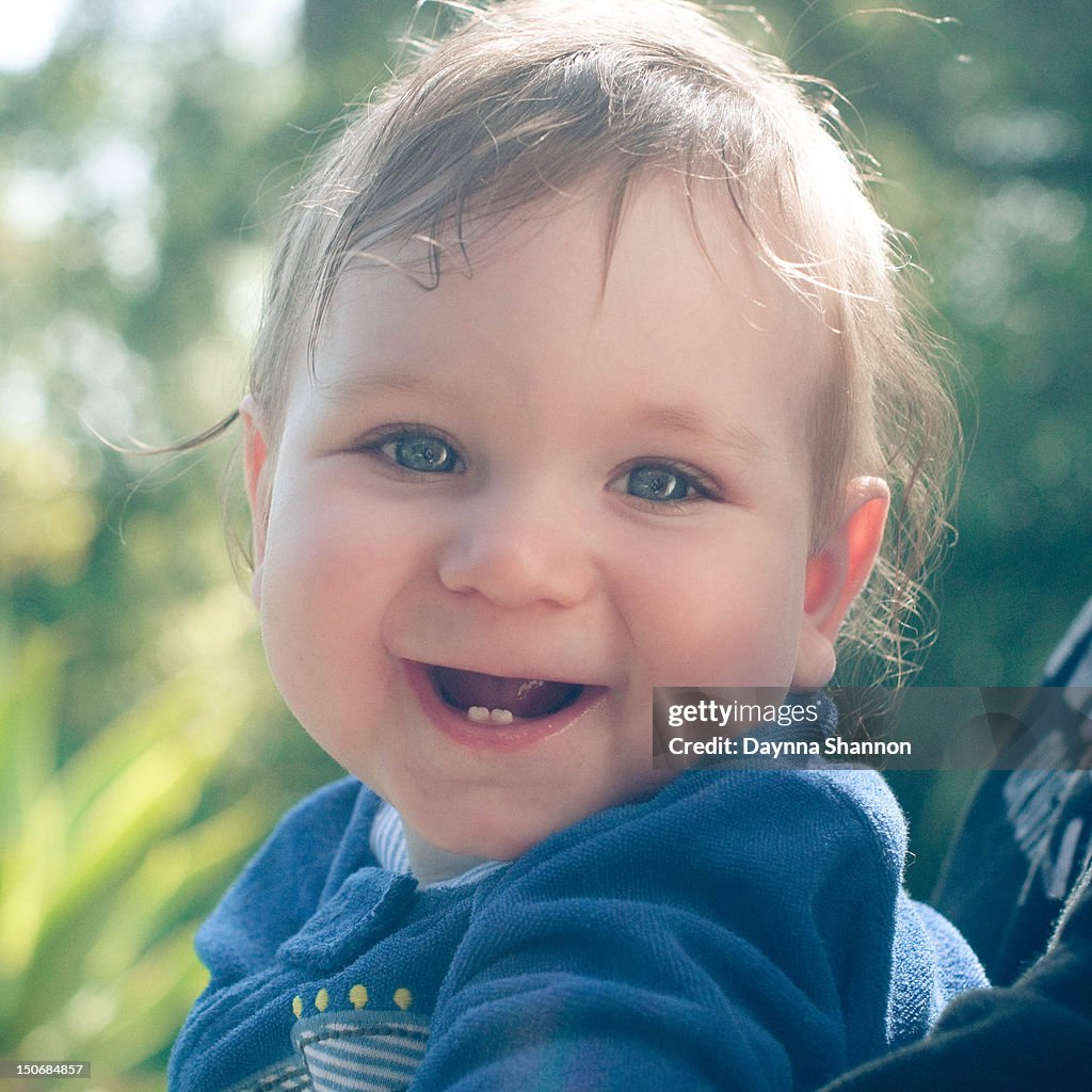 Smiling boy