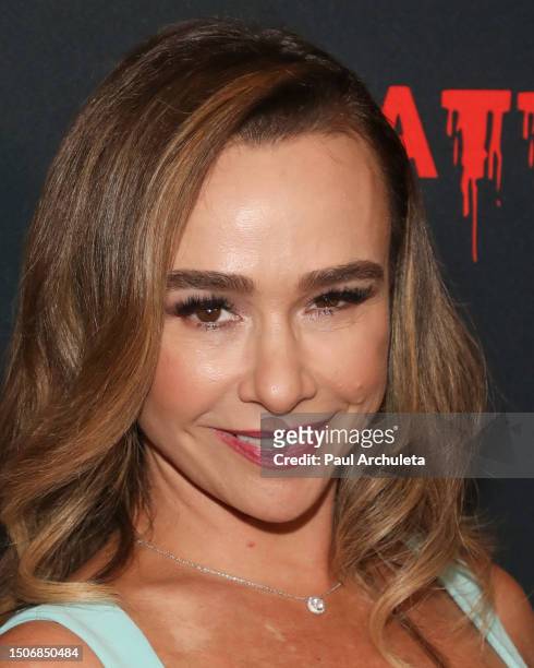 Danielle Harris attends the premiere of "Natty Knocks" at Harmony Gold on June 30, 2023 in Los Angeles, California.