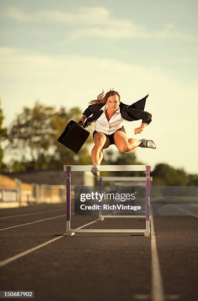 business hops - jumping hurdles business stock pictures, royalty-free photos & images