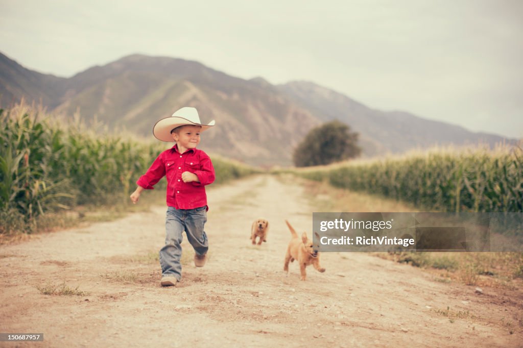 Young on the Farm