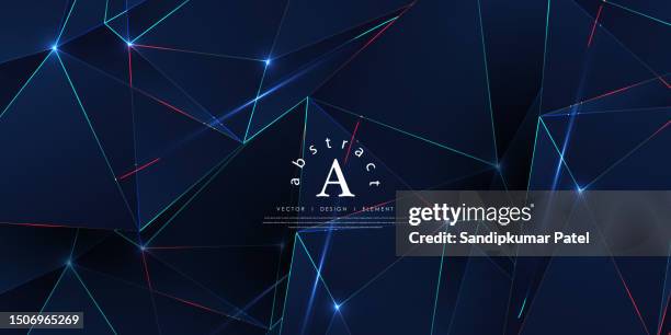 luxury abstract modern technology background with shiny lines - chrome gradient stock illustrations