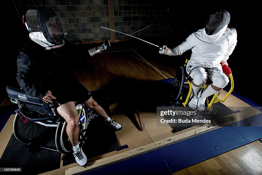 Brazilian Paralympic Fencing - Training Session