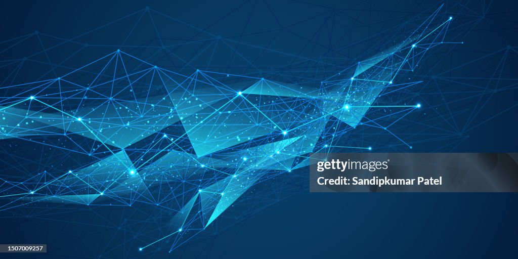 Technologie-Netzwerk-Hintergrund.