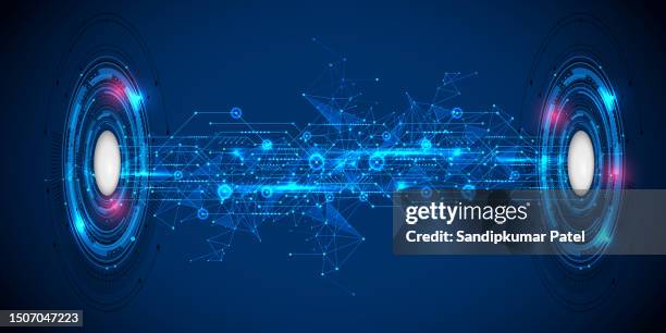 abstract digital technology ui futuristic hud virtual interface elements sci- fi modern user motion graphic. - exploded engineering diagram stock illustrations