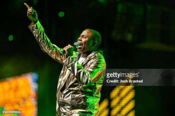 Doug E. Fresh performs on day one of the 2023 ESSENCE Festival Of Culture™ at Caesars Superdome on June 30, 2023 in New Orleans, Louisiana.