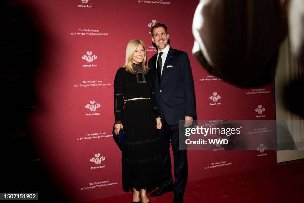 Marie-Chantal, Crown Princess of Greece and Pavlos, Crown Prince of Greece at the 2022 Prince's Trust Gala at Cipriani 25 Broadway on April 28, 2022...