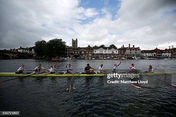 George Reed Rowing Leander 14 Rowing Club Throws A Heroes Return Welcome For Successful Olympic ...