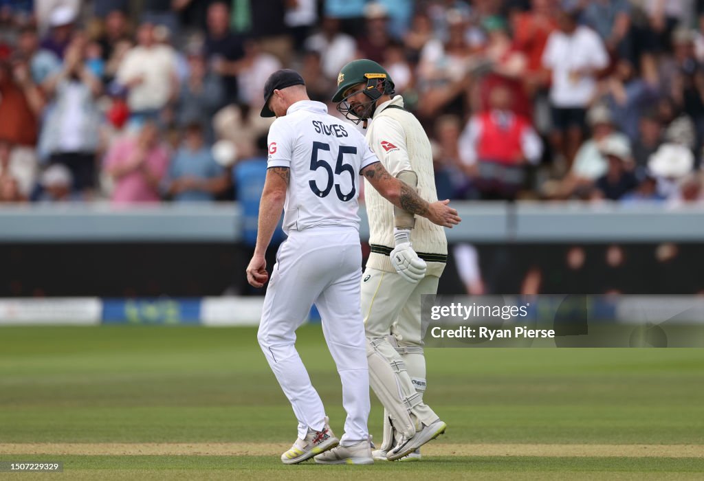 England v Australia - LV= Insurance Ashes 2nd Test Match: Day Four