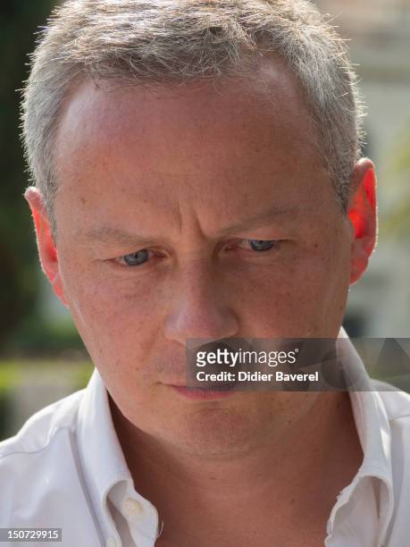 Former minister Bruno Lemaire attends the first Rally of the association The friends of Nicolas Sarkozy on August 24, 2012 in Nice, France.