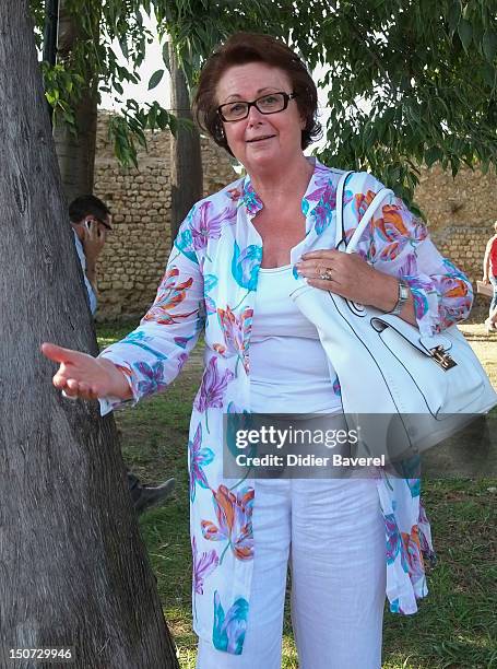 Former minister Christine Boutin attends the first Rally of the association The friends of Nicolas Sarkozy on August 24, 2012 in Nice, France.