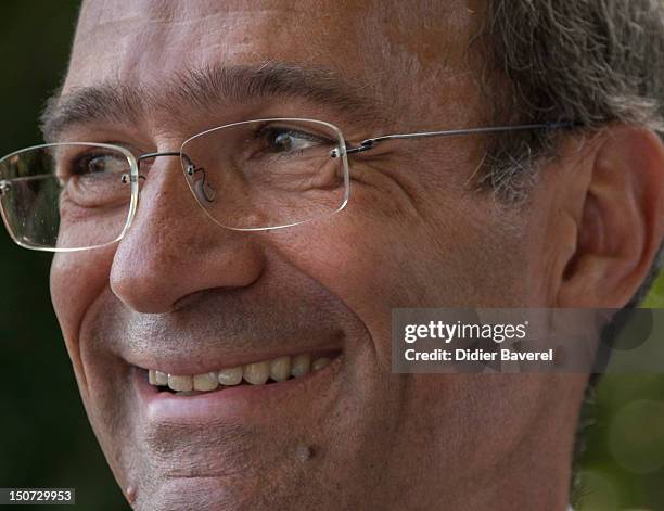 Former minister Eric Woerth attends the first Rally of the association The friends of Nicolas Sarkozy on August 24, 2012 in Nice, France.