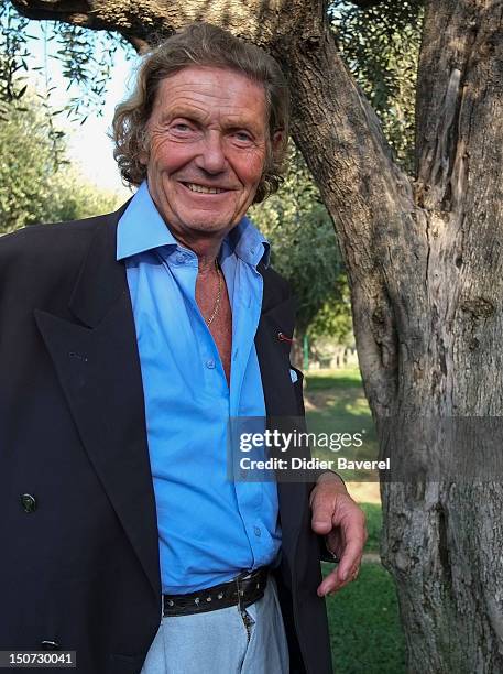 Olivier Stirn attends the first Rally of the association The friends of Nicolas Sarkozy on August 24, 2012 in Nice, France.