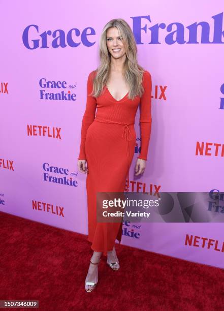 Brooklyn Decker at the 'Grace and Frankie' Los Angeles Special Event held at NeueHouse Hollywood on April 23rd, 2022 in Los Angeles, California.