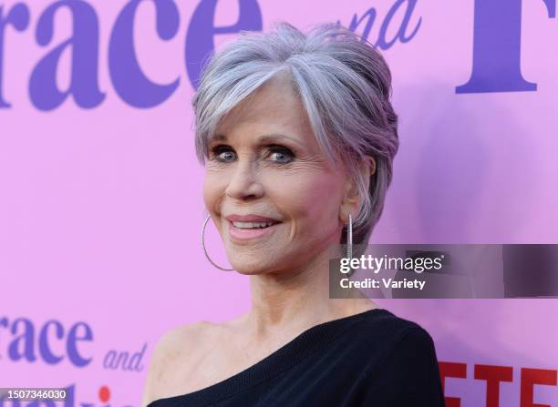 Jane Fonda at the 'Grace and Frankie' Los Angeles Special Event held at NeueHouse Hollywood on April 23rd, 2022 in Los Angeles, California.