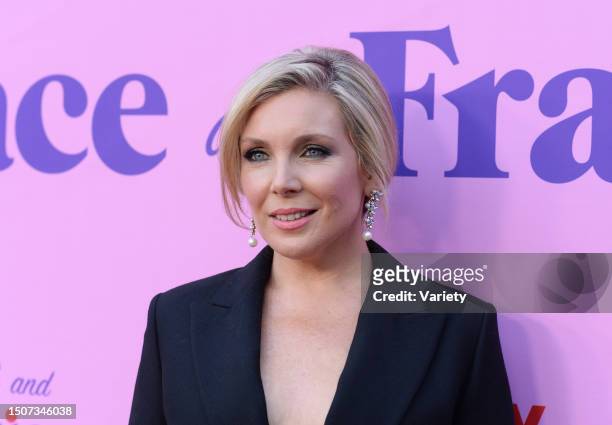 June Diane Raphael at the 'Grace and Frankie' Los Angeles Special Event held at NeueHouse Hollywood on April 23rd, 2022 in Los Angeles, California.