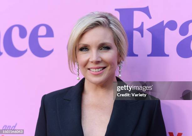 June Diane Raphael at the 'Grace and Frankie' Los Angeles Special Event held at NeueHouse Hollywood on April 23rd, 2022 in Los Angeles, California.