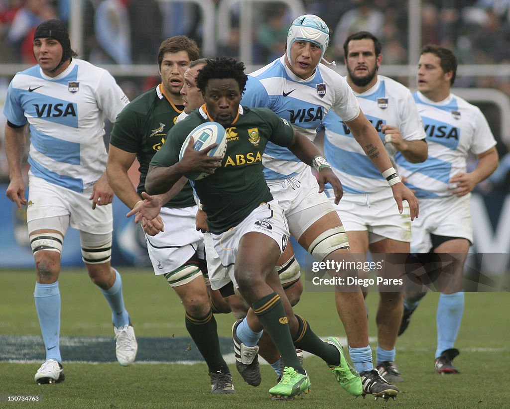 Argentina v South Africa - Rugby Championship