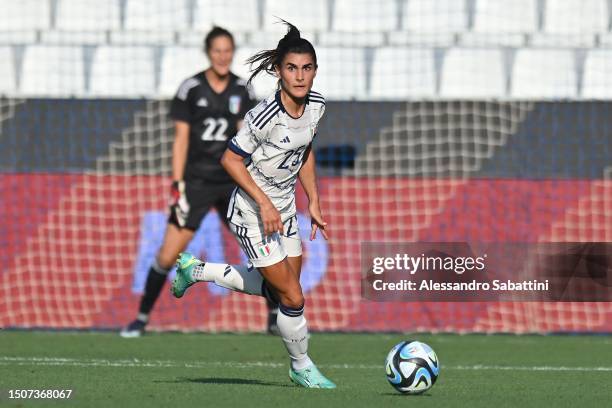 Benedetta Orsi of Italy during the Women´s International Friendly match between Italy and Morocco at Stadio Paolo Mazza on July 01, 2023 in Ferrara,...