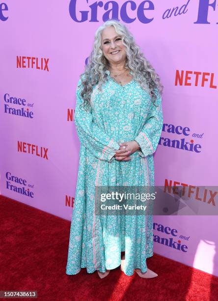 Marta Kauffman at the 'Grace and Frankie' Los Angeles Special Event held at NeueHouse Hollywood on April 23rd, 2022 in Los Angeles, California.