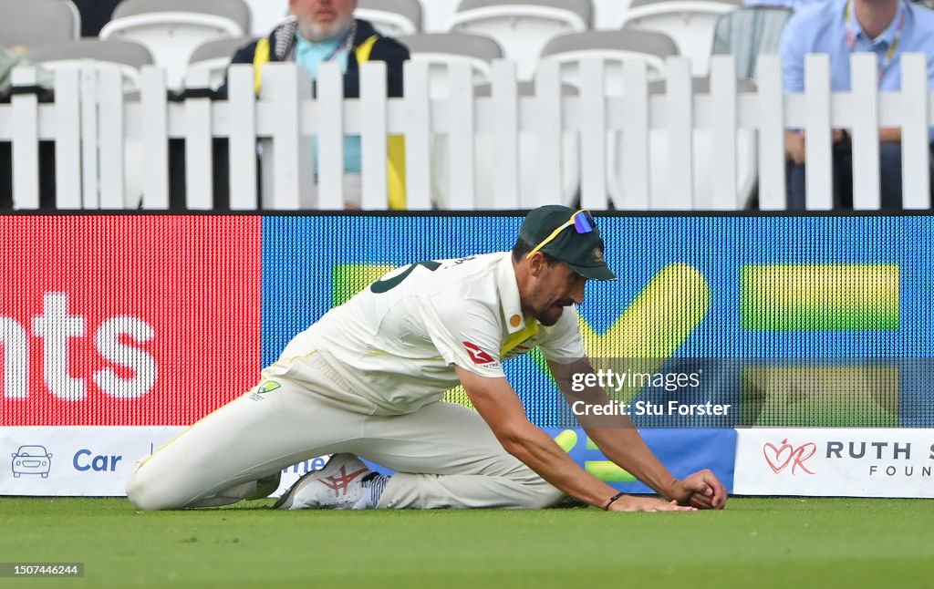 England v Australia - LV= Insurance Ashes 2nd Test Match: Day Four