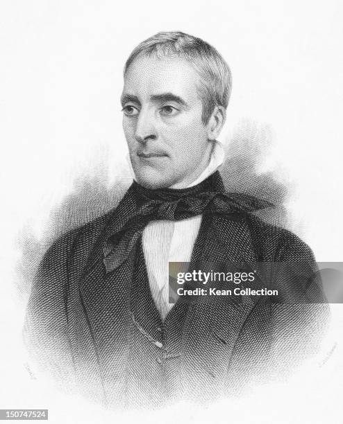 Scottish lawyer James Grahame , circa 1830. Engraving by J. Andrews after Healy.