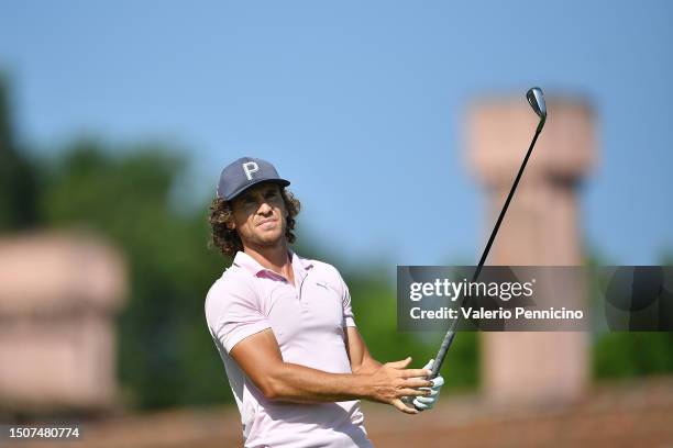 Clement Berardo of France looks on during Day One of the Italian Challenge Open at Golf Nazionale on July 6, 2023 in Viterbo, Italy.