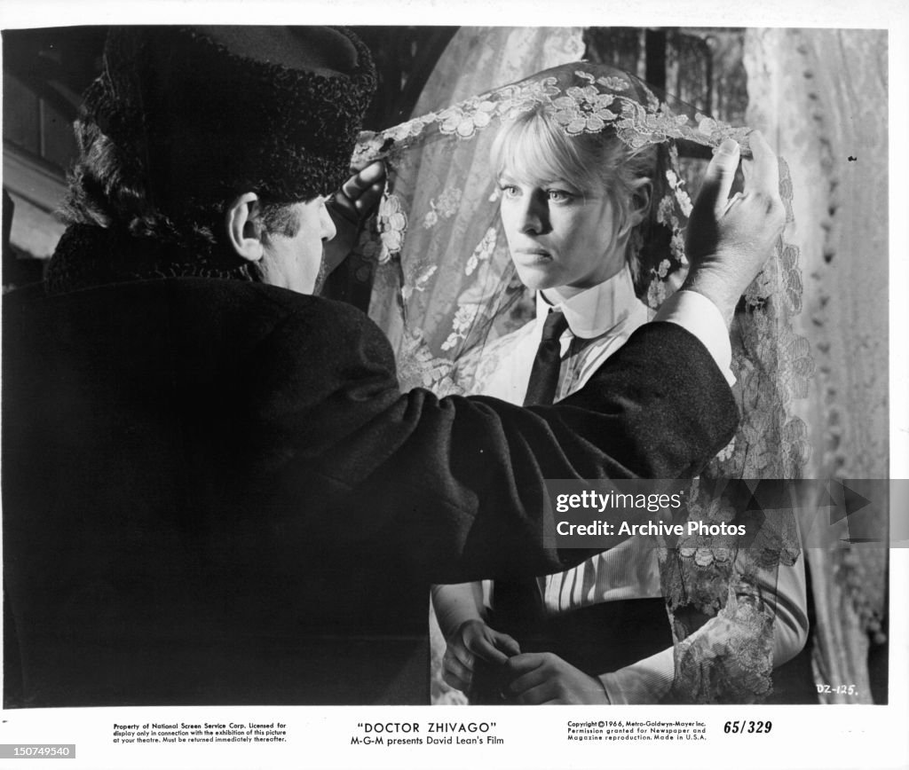 Steiger And Christie In 'Doctor Zhivago'