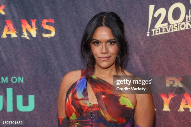 Justina Adorno 'Mayans M.C.' season 4 premiere held at Goya Studios on April 18, 2022 in Los Angeles, California.