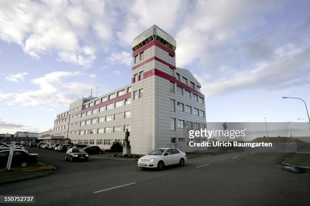 Headquarters of Glitnir Bank in Reykjavik.