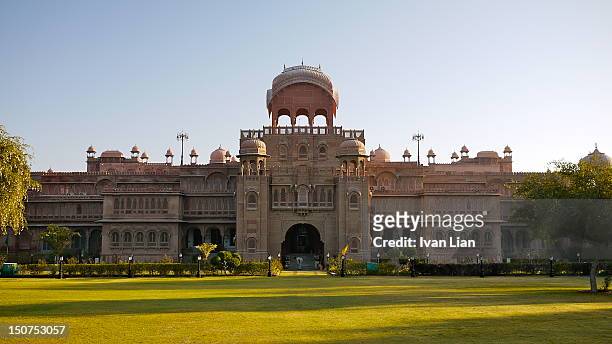 laxmi niwas palace - palace stock pictures, royalty-free photos & images