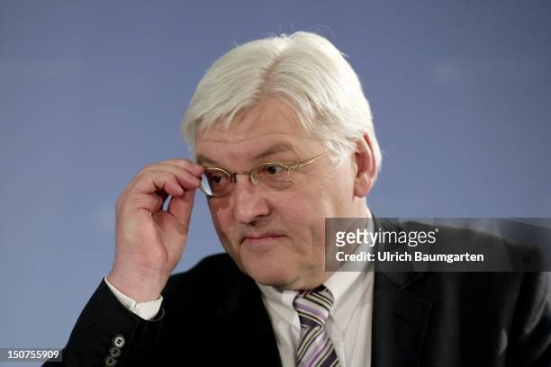 Frank-Walter STEINMEIER, , German Federal Minister of Foreign Affairs and vice-chancellor.