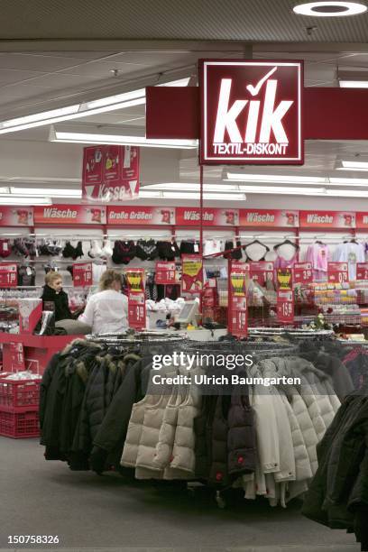 Branch of kik Textil-Diskont News Photo
