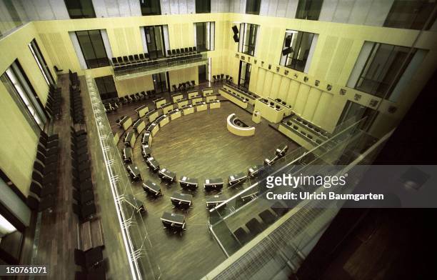 Interior view Bundesrat.