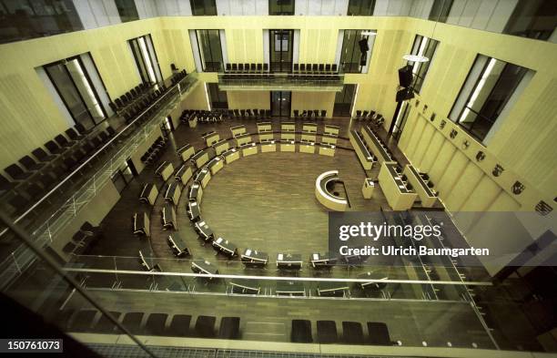 Interior view Bundesrat.