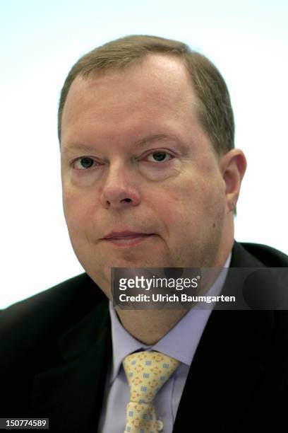 Peter TERIUM, from July 2012 as the successor of Juergen Grossman, CEO of RWE AG, during the press conference,.