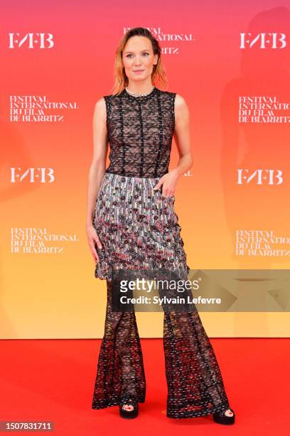 Ana Girardot attends the closing ceremony during the 1st "Nouvelles vagues" International Biarritz Film Festival on July 01, 2023 in Biarritz, France.