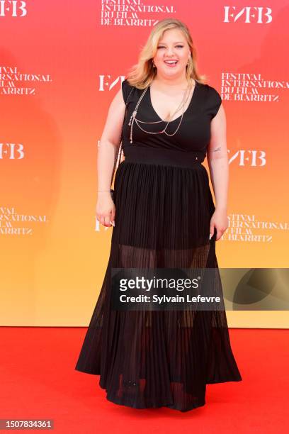 Francesca Scorsese attends the closing ceremony during the 1st "Nouvelles vagues" International Biarritz Film Festival on July 01, 2023 in Biarritz,...